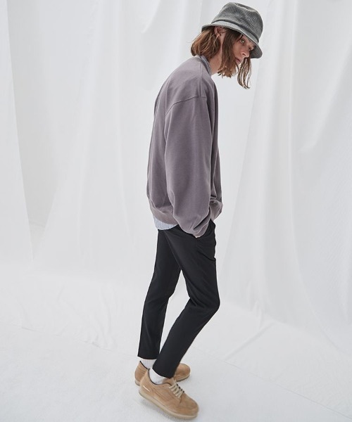 LIDNM（リドム）の「HI STRETCH SKINNY SLACKS（スラックス・メンズ・ブラック・SMALL/LARGE）」の5枚目の写真