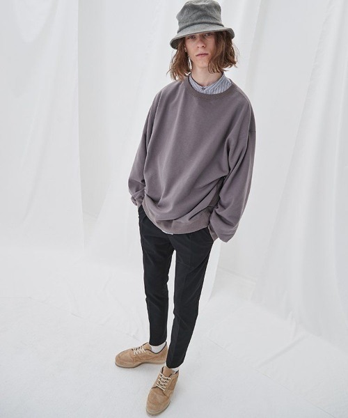 LIDNM（リドム）の「HI STRETCH SKINNY SLACKS（スラックス・メンズ・ブラック・SMALL/LARGE）」の2枚目の写真