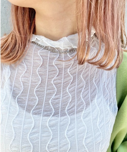 nemne store（ネンネストア）の「お絵かきをするウネウネシアーメロウインナー（Tシャツ/カットソー・レディース・ブラック/オフホワイト/マスタード・フリー）」の7枚目の写真