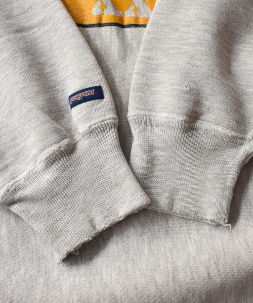 JANSPORT(ジャンスポーツ)の「【ヴィンテージ古着】90's JANSPORT/ジャンスポーツ リバースタイプ カレッジ スウェット(スウェット・メンズ・グレー・XX-LARGE)」の2枚目の写真