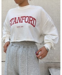 LiSeek | 【LiSeeK】カレッジロゴスウェットTOP(スウェット)