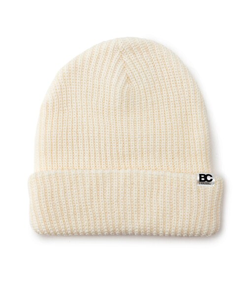 BASECONTROL(ベースコントロール)の「◆ベーシック あぜ編み ニットキャップ(ニットキャップ/ビーニー・レディース・アイボリー/ブラック/レッド系1/オレンジ/パープル/ライトパープル/パープル系/ネイビー/ベージュ/ブラウン系・99)」の11枚目の写真