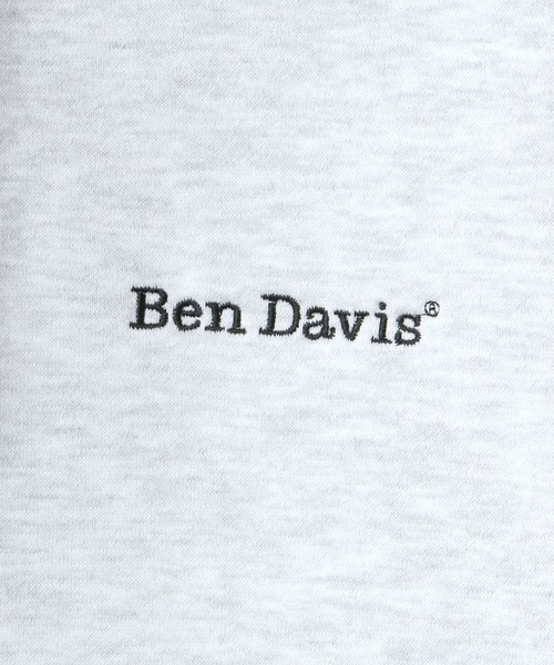 BEN DAVIS(ベンデイビス)の「BEN DAVIS/ベンデイビス HEAVY/ヘビー裏起毛 ビッグシルエット クレイジー ワンポイント ロゴ刺繍 スウェット パーカー/フーディー(パーカー・メンズ・アッシュグレー/ブラック/ダークオレンジ・M/L/XL)」の8枚目の写真