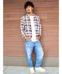 GAP | 長袖フランネルシャツ　--(シャツ/ブラウス)