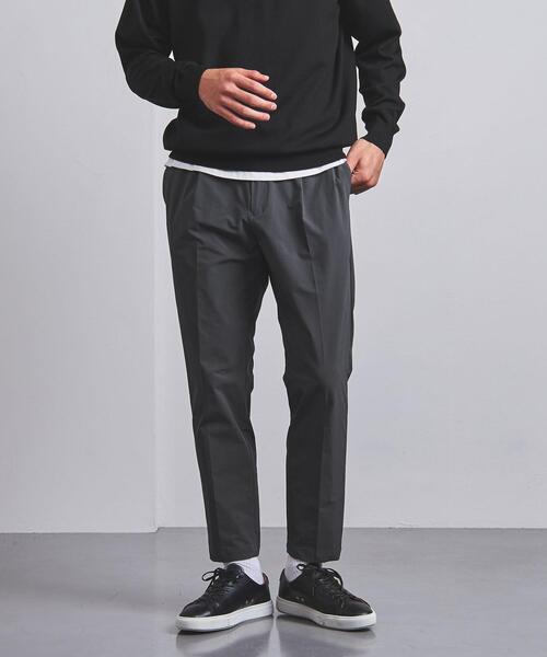 UNITED ARROWS(ユナイテッドアローズ)の「<UNITED ARROWS "COZY">ナイロン タフタ ギャザー イージーパンツ(その他パンツ・メンズ・ベージュ/グレー・S/M/L/XL)」の3枚目の写真