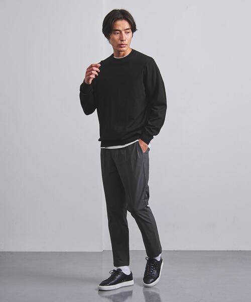 UNITED ARROWS(ユナイテッドアローズ)の「<UNITED ARROWS "COZY">ナイロン タフタ ギャザー イージーパンツ(その他パンツ・メンズ・ベージュ/グレー・S/M/L/XL)」の6枚目の写真