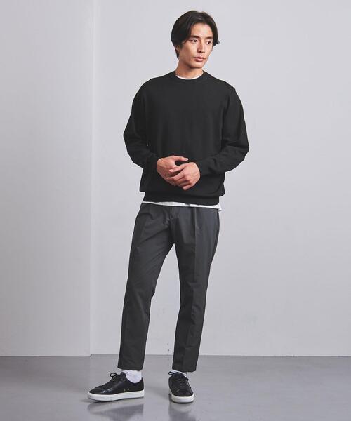 UNITED ARROWS(ユナイテッドアローズ)の「<UNITED ARROWS "COZY">ナイロン タフタ ギャザー イージーパンツ(その他パンツ・メンズ・ベージュ/グレー・S/M/L/XL)」の8枚目の写真