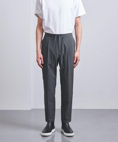 UNITED ARROWS(ユナイテッドアローズ)の「<UNITED ARROWS "COZY">ナイロン タフタ ギャザー イージーパンツ(その他パンツ・メンズ・ベージュ/グレー・S/M/L/XL)」の11枚目の写真