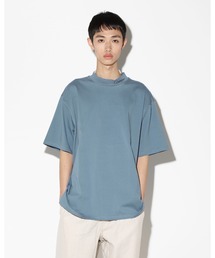 LEGENDA | Faded Color Mock Neck T-shirt ＊(Tシャツ/カットソー)