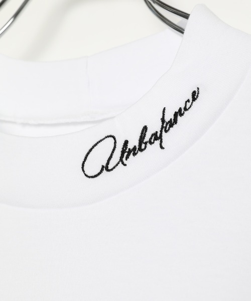 LEGENDA（レジェンダ）の「レジェンダ フェイデッドカラー モックネックTシャツ / LEGENDA Faded Color Mock Neck T-Shirt（Tシャツ/カットソー・レディース・ホワイト/チャコールグレー/ダークブルー・FREE）」の9枚目の写真