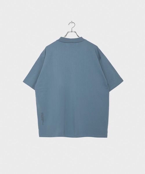 LEGENDA（レジェンダ）の「レジェンダ フェイデッドカラー モックネックTシャツ / LEGENDA Faded Color Mock Neck T-Shirt（Tシャツ/カットソー・レディース・ホワイト/チャコールグレー/ダークブルー・FREE）」の13枚目の写真