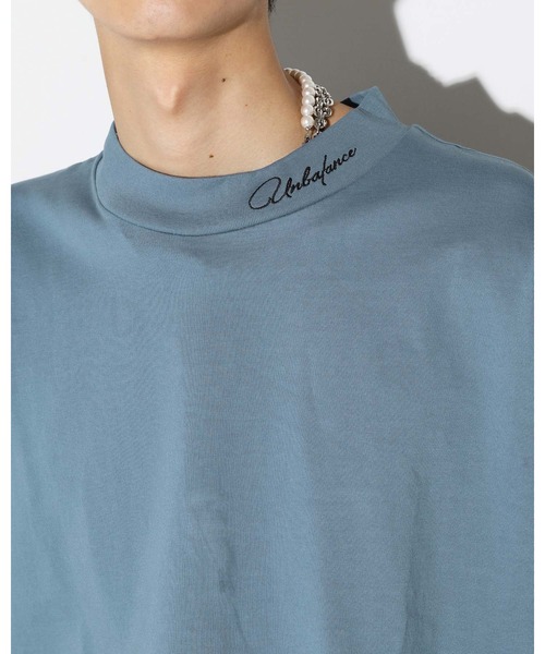 LEGENDA（レジェンダ）の「レジェンダ フェイデッドカラー モックネックTシャツ / LEGENDA Faded Color Mock Neck T-Shirt（Tシャツ/カットソー・レディース・ホワイト/チャコールグレー/ダークブルー・FREE）」の17枚目の写真