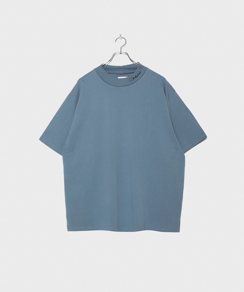 LEGENDA（レジェンダ）の「レジェンダ フェイデッドカラー モックネックTシャツ / LEGENDA Faded Color Mock Neck T-Shirt（Tシャツ/カットソー・レディース・ホワイト/チャコールグレー/ダークブルー・FREE）」の16枚目の写真