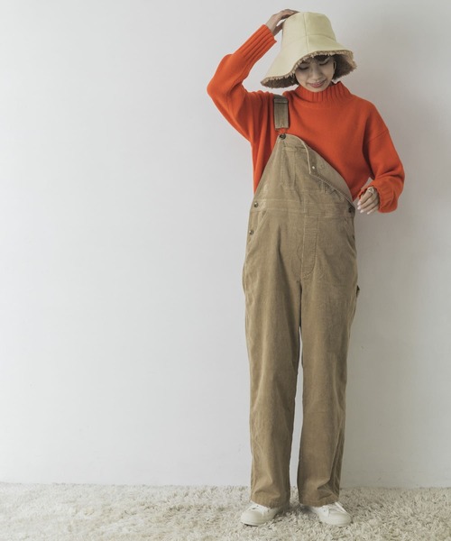 URBAN RESEARCH（アーバンリサーチ）の「カシミヤ混強縮ニットプルオーバー（ニット/セーター・レディース・グレー/オフホワイト/オレンジ・FREE）」の22枚目の写真