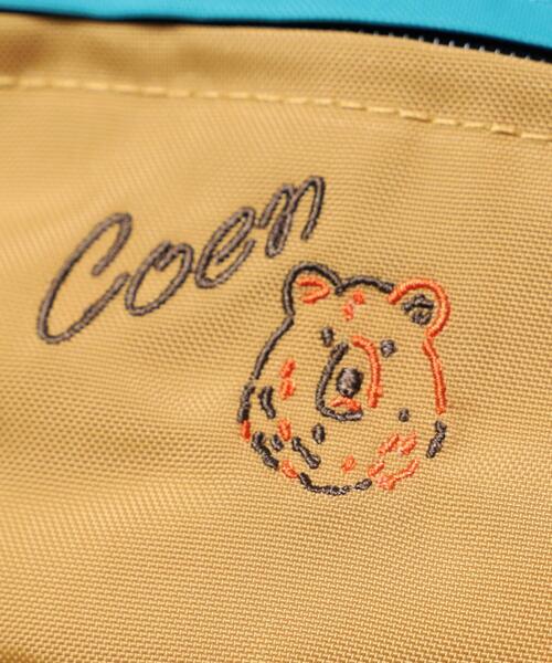 coen（コーエン）の「【coen キッズ/ジュニア】ベア刺繍ボディバッグ（ボディバッグ/ウエストポーチ・キッズ・その他1/ブラック/ダークグレー・FREE）」の12枚目の写真