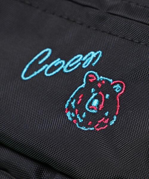 coen（コーエン）の「【coen キッズ/ジュニア】ベア刺繍ボディバッグ（ボディバッグ/ウエストポーチ・キッズ・その他1/ブラック/ダークグレー・FREE）」の14枚目の写真