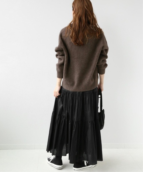 JOURNAL STANDARD relume（ジャーナルスタンダード　レリューム）の「フォックスウールポロネックプルオーバー◆（ニット/セーター・レディース・ベージュ/ブラウン・FREE）」の6枚目の写真