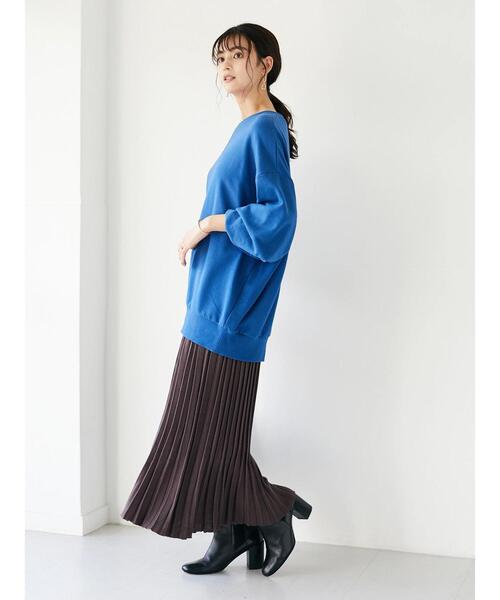 CRAFT STANDARD BOUTIQUE(クラフトスタンダードブティック)の「タイトニットプリーツスカート *◇(スカート・レディース・ブラック/ベージュ/ブラウン・M/L)」の21枚目の写真