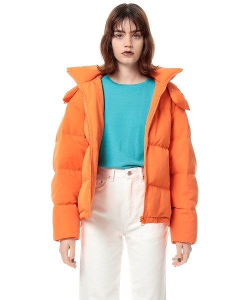 SLY（スライ）の「CREW NECK HG TOPS クルーネックハイゲージ トップス（ニット/セーター・レディース・ターコイズブルー/キャメル/グリーン/ブラック/クリアレッド・FREE）」の16枚目の写真