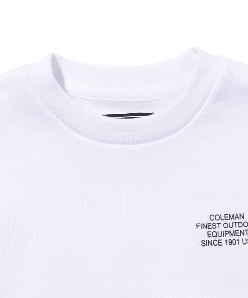 COLEMAN（コールマン）の「◆【リンク/140cmまで】別注Colemanトレーナー（スウェット・キッズ・ベージュ/ホワイト系7・11/10/12/13/14）」の5枚目の写真