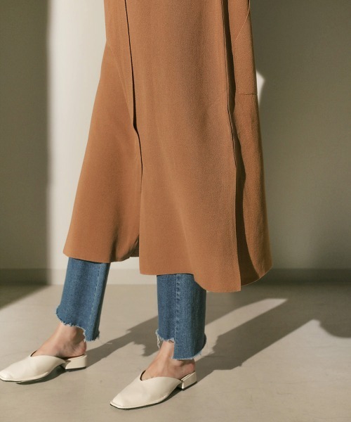 Bou Jeloud（ブージュルード）の「前後2WAYニットロングジレ