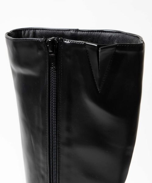 WEGO（ウィゴー）の「WEGO/ヒールロングブーツ（ブーツ・レディース・ブラック/ブラウン/オフホワイト/その他1・MEDIUM/LARGE）」の18枚目の写真