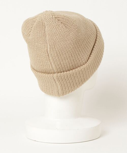 Lee（リー）の「Lee/リー ビーニー WATCH CAP ACRYLIC 100176316（ニットキャップ/ビーニー・メンズ・ブラック/ホワイト/ネイビー/ベージュ/グレー/ホワイト×ホワイト/ブラック×ブラック・FREE）」の8枚目の写真