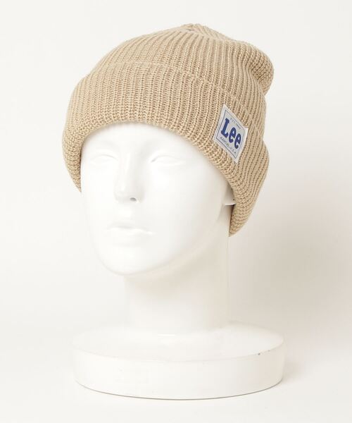 Lee（リー）の「Lee/リー ビーニー WATCH CAP ACRYLIC 100176316（ニットキャップ/ビーニー・メンズ・ブラック/ホワイト/ネイビー/ベージュ/グレー/ホワイト×ホワイト/ブラック×ブラック・FREE）」の15枚目の写真