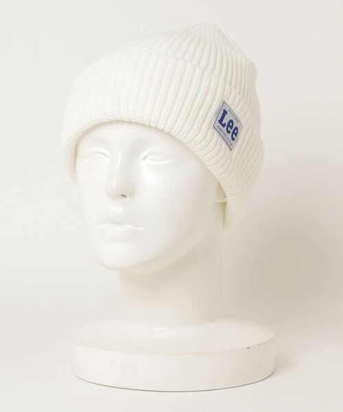 Lee（リー）の「Lee/リー ビーニー WATCH CAP ACRYLIC 100176316（ニットキャップ/ビーニー・メンズ・ブラック/ホワイト/ネイビー/ベージュ/グレー/ホワイト×ホワイト/ブラック×ブラック・FREE）」の12枚目の写真