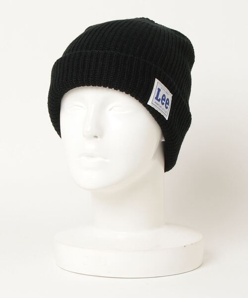 Lee（リー）の「Lee/リー ビーニー WATCH CAP ACRYLIC 100176316（ニットキャップ/ビーニー・メンズ・ブラック/ホワイト/ネイビー/ベージュ/グレー/ホワイト×ホワイト/ブラック×ブラック・FREE）」の13枚目の写真