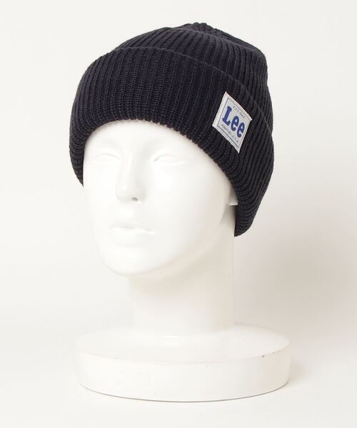 Lee（リー）の「Lee/リー ビーニー WATCH CAP ACRYLIC 100176316（ニットキャップ/ビーニー・メンズ・ブラック/ホワイト/ネイビー/ベージュ/グレー/ホワイト×ホワイト/ブラック×ブラック・FREE）」の16枚目の写真