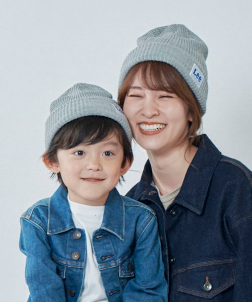 Lee（リー）の「Lee/リー ビーニー WATCH CAP ACRYLIC 100176316（ニットキャップ/ビーニー・メンズ・ブラック/ホワイト/ネイビー/ベージュ/グレー/ホワイト×ホワイト/ブラック×ブラック・FREE）」の19枚目の写真