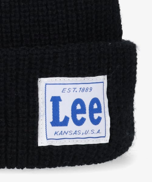 Lee（リー）の「Lee/リー ビーニー WATCH CAP ACRYLIC 100176316（ニットキャップ/ビーニー・メンズ・ブラック/ホワイト/ネイビー/ベージュ/グレー/ホワイト×ホワイト/ブラック×ブラック・FREE）」の17枚目の写真