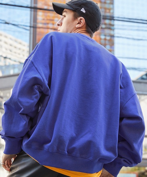 Paragraph（パラグラフ）の「【Paragraph/パラグラフ】PARAGRAPH_NO.38  INDUSTRIAL EMB MTM/インダストリアル エンブロイダリーブランド カレッジロゴ刺繍 スウェット（スウェット・メンズ・チャコール/ブルー/ライトグレー/グリーン/チャコールグレー/アッシュグレー/ライトグリーン/バイオレット/ライトブルー・FREE）」の17枚目の写真