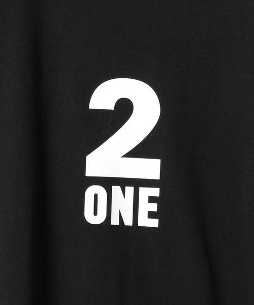 info. BEAUTY&YOUTH(インフォビューティアンドユース)の「【WEB限定】<2ONE(トゥーワン)> BW T/Tシャツ(Tシャツ/カットソー・メンズ・ブラック・M/L/XL)」の7枚目の写真