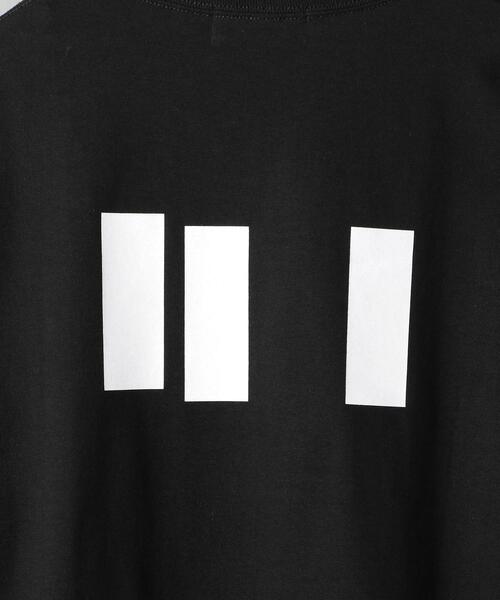 info. BEAUTY&YOUTH(インフォビューティアンドユース)の「【WEB限定】<2ONE(トゥーワン)> BW T/Tシャツ(Tシャツ/カットソー・メンズ・ブラック・M/L/XL)」の8枚目の写真