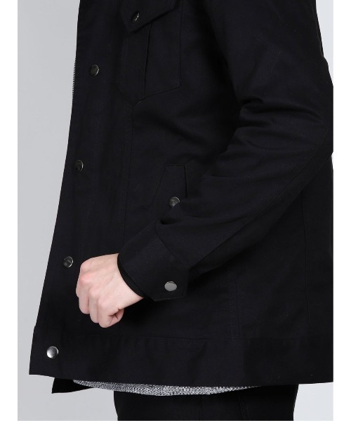 semantic design（セマンティックデザイン）の「セマンティックデザイン/semantic design 3WAY パーカー付ミリタリーアウター（ミリタリージャケット・メンズ・ボルドー/ブラック・X-LARGE/S/MEDIUM/LARGE）」の14枚目の写真