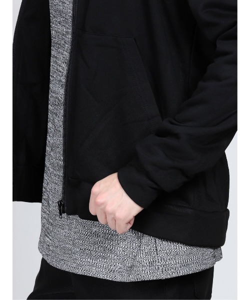 semantic design（セマンティックデザイン）の「セマンティックデザイン/semantic design 3WAY パーカー付ミリタリーアウター（ミリタリージャケット・メンズ・ボルドー/ブラック・X-LARGE/S/MEDIUM/LARGE）」の18枚目の写真