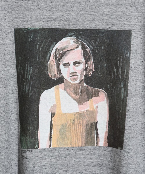 JANESMITH（ジェーンスミス）の「JANESMITH ジェーンスミス / GIRL IN YELLOW SHORT SLEEVE T-SHIRT グラフィックプリントビッグシルエットTシャツ / 22SCT-#156S-CA（Tシャツ/カットソー・レディース・ホワイト/グレー・MEDIUM/SMALL/X-LARGE/LARGE）」の11枚目の写真