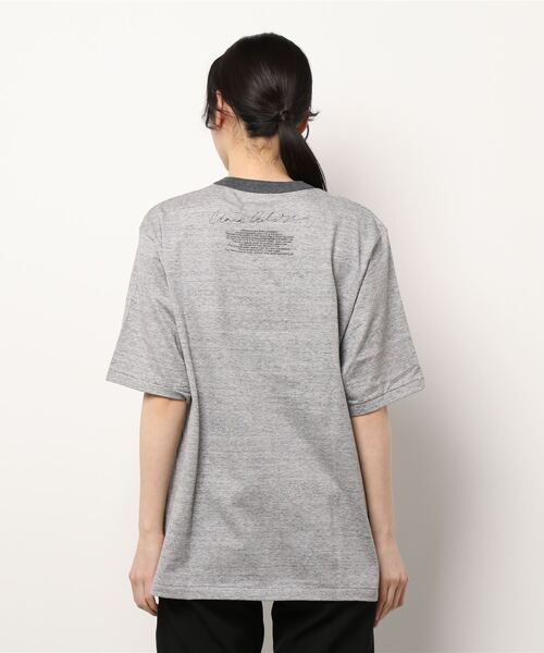 JANESMITH（ジェーンスミス）の「JANESMITH ジェーンスミス / GIRL IN YELLOW SHORT SLEEVE T-SHIRT グラフィックプリントビッグシルエットTシャツ / 22SCT-#156S-CA（Tシャツ/カットソー・レディース・ホワイト/グレー・MEDIUM/SMALL/X-LARGE/LARGE）」の17枚目の写真