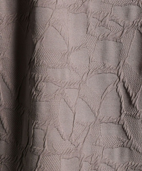 HIDEAWAYS NICOLE（ハイダウェイニコル）の「クラック柄ブリスタージャカードハイネック（Tシャツ/カットソー・メンズ・ブラック/オフホワイト/モカ・MEDIUM/LARGE/X-LARGE）」の11枚目の写真