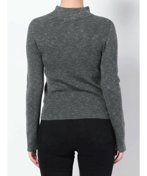 MURUA（ムルーア）の「チャイナタイトニット（ニット/セーター・レディース・ベージュ/グレー/ブラック/オレンジ/ブルー・FREE）」の8枚目の写真