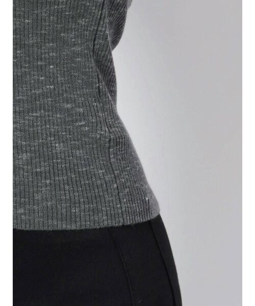 MURUA（ムルーア）の「チャイナタイトニット（ニット/セーター・レディース・ベージュ/グレー/ブラック/オレンジ/ブルー・FREE）」の11枚目の写真