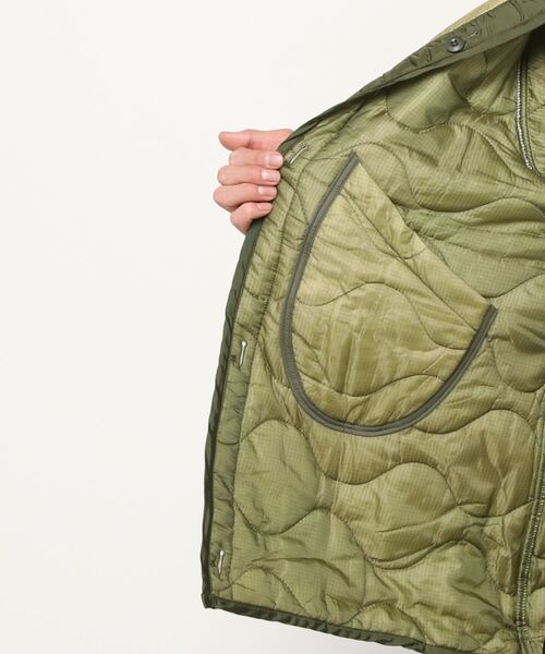 ROOPTOKYO（ループトウキョウ）の「U.S MILITARY/ QUILT LINER HALF COAT キルティング コート 米軍