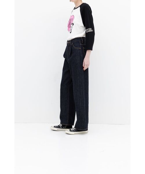 HYSTERIC GLAMOUR（ヒステリックグラマー）の「1タックワイドデニムパンツ（その他パンツ・レディース・インディゴブルー・25inch/26inch/27inch/28inch）」の16枚目の写真