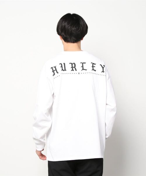 Hurley (ハーレー)の「【ムラサキスポーツ別注】Hurley/ハーレー ルーズシルエット バックプリントロンT MLS2200091(Tシャツ/カットソー・メンズ・ホワイト/ブラック・S/M/L)」の10枚目の写真