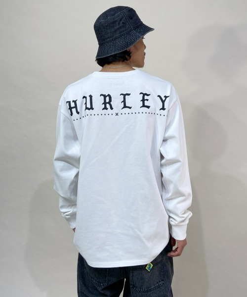 Hurley (ハーレー)の「【ムラサキスポーツ別注】Hurley/ハーレー ルーズシルエット バックプリントロンT MLS2200091(Tシャツ/カットソー・メンズ・ホワイト/ブラック・S/M/L)」の5枚目の写真