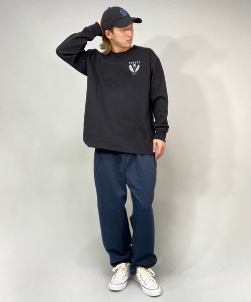 Hurley (ハーレー)の「【ムラサキスポーツ別注】Hurley/ハーレー ルーズシルエット バックプリントロンT MLS2200091(Tシャツ/カットソー・メンズ・ホワイト/ブラック・S/M/L)」の16枚目の写真