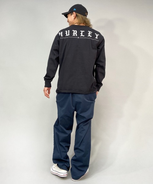 Hurley (ハーレー)の「【ムラサキスポーツ別注】Hurley/ハーレー ルーズシルエット バックプリントロンT MLS2200091(Tシャツ/カットソー・メンズ・ホワイト/ブラック・S/M/L)」の18枚目の写真