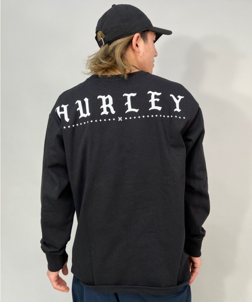Hurley (ハーレー)の「【ムラサキスポーツ別注】Hurley/ハーレー ルーズシルエット バックプリントロンT MLS2200091(Tシャツ/カットソー・メンズ・ホワイト/ブラック・S/M/L)」の13枚目の写真